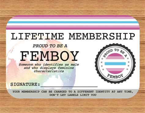 Femboy Card .